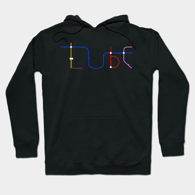 TUBE Hoodie by ontherails